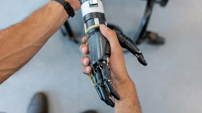 Permanent magnet motors and actuators are also used in robotic prosthetics.