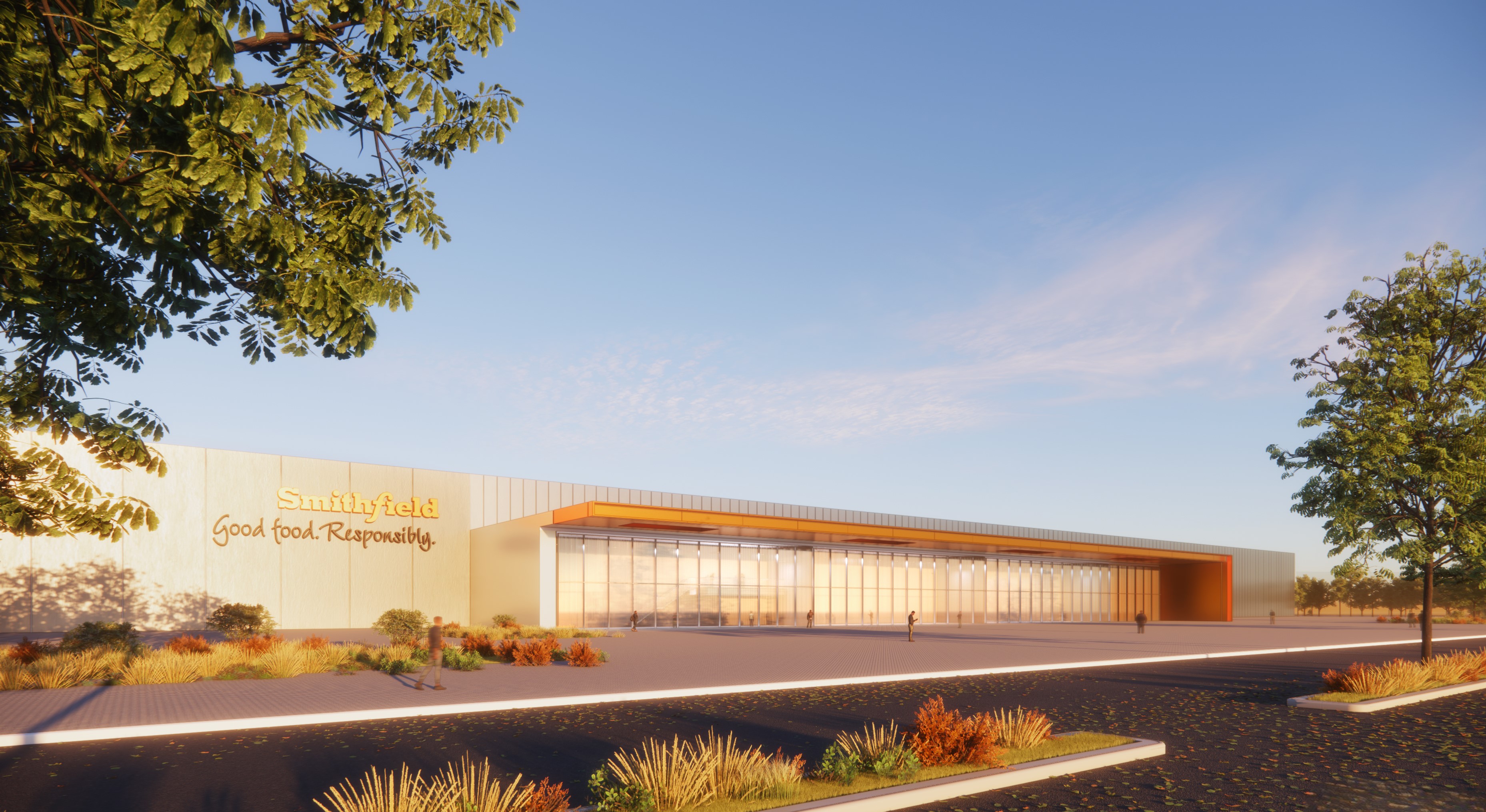 Smithfield Foods' preliminary Sioux Falls facility design concept.