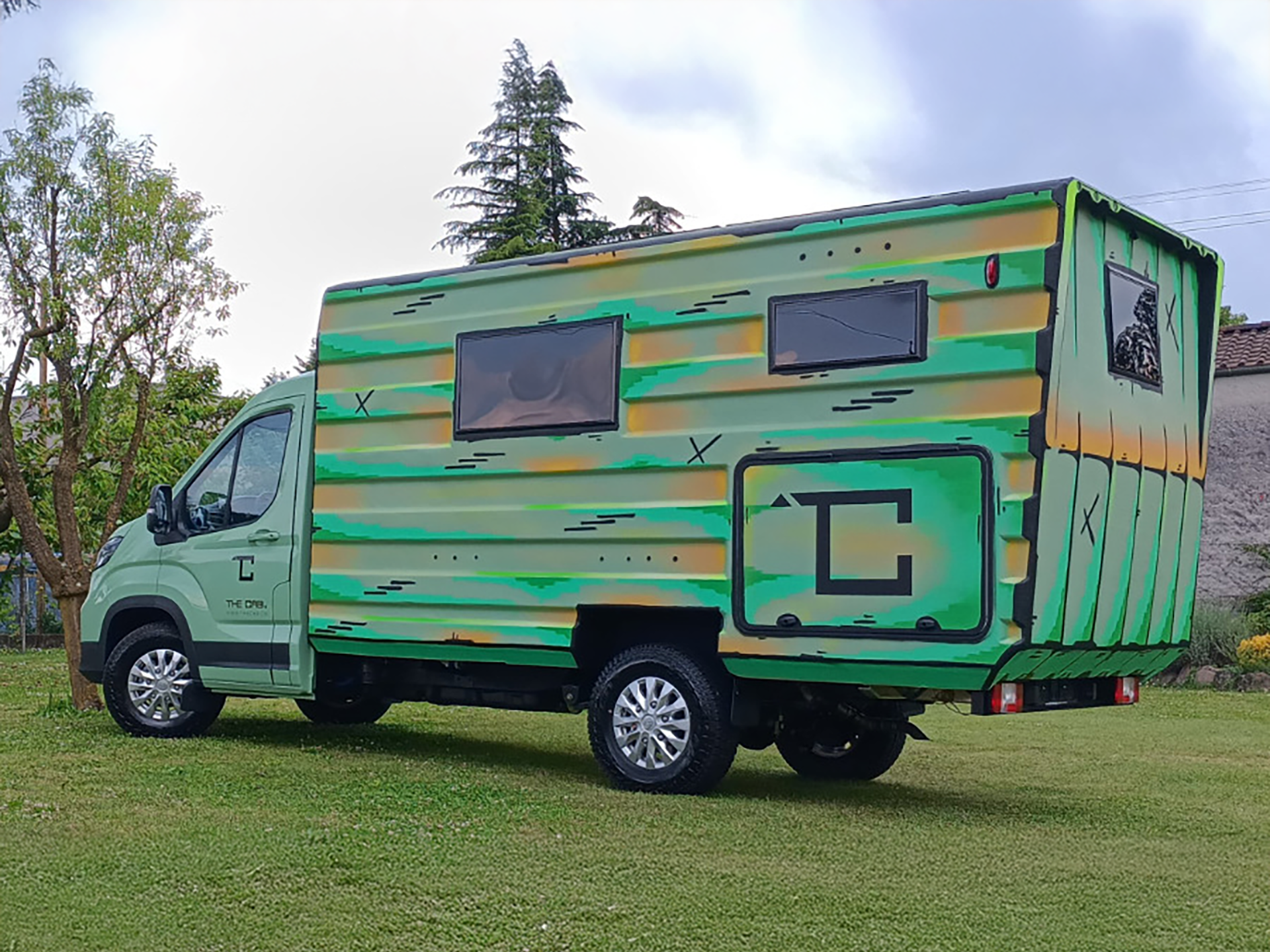 The Cab is the world&rsquo;s first functional, fully 3D-printed mobile living module.