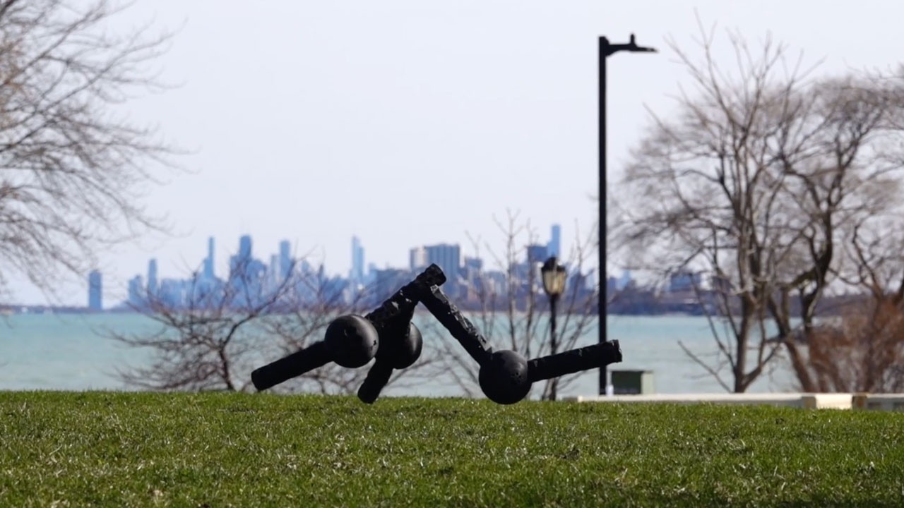 'Legged metamachines' are made from autonomous, Lego-like modules that snap together into an endless number of configurations.