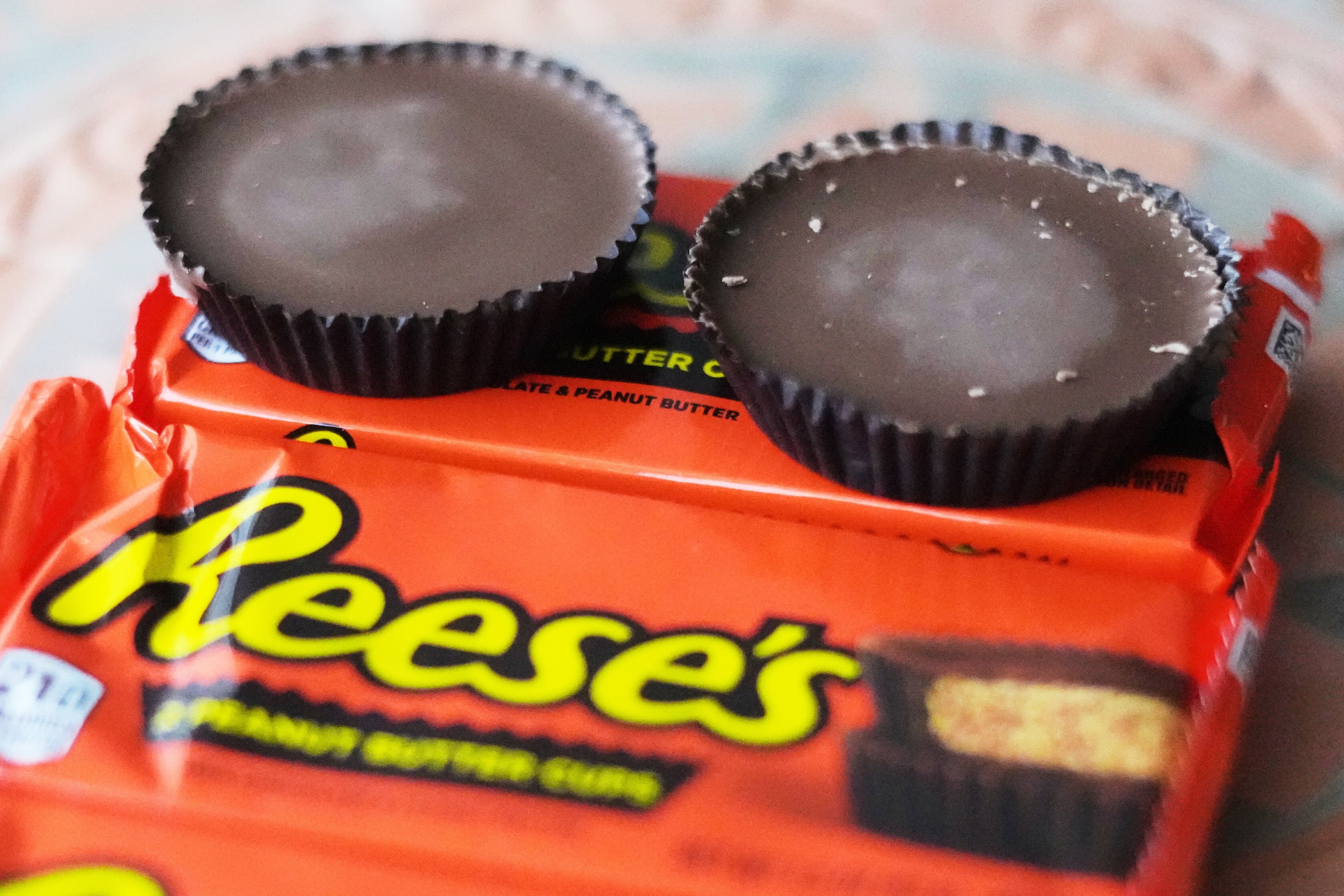 Reese's Peanut Butter Cups shown in Pittsburgh, Feb. 18, 2026.
