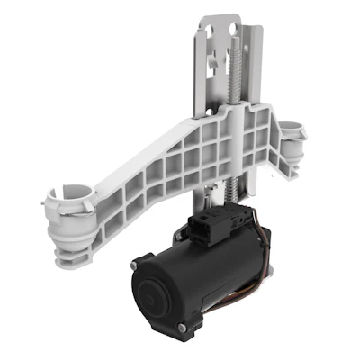 Electronic actuator for electric headrests