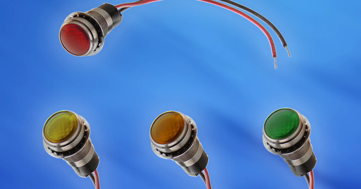 Led Tuning Indicator New Panel Mount Indicator Series for Direct Incandescent Replacement in ...
