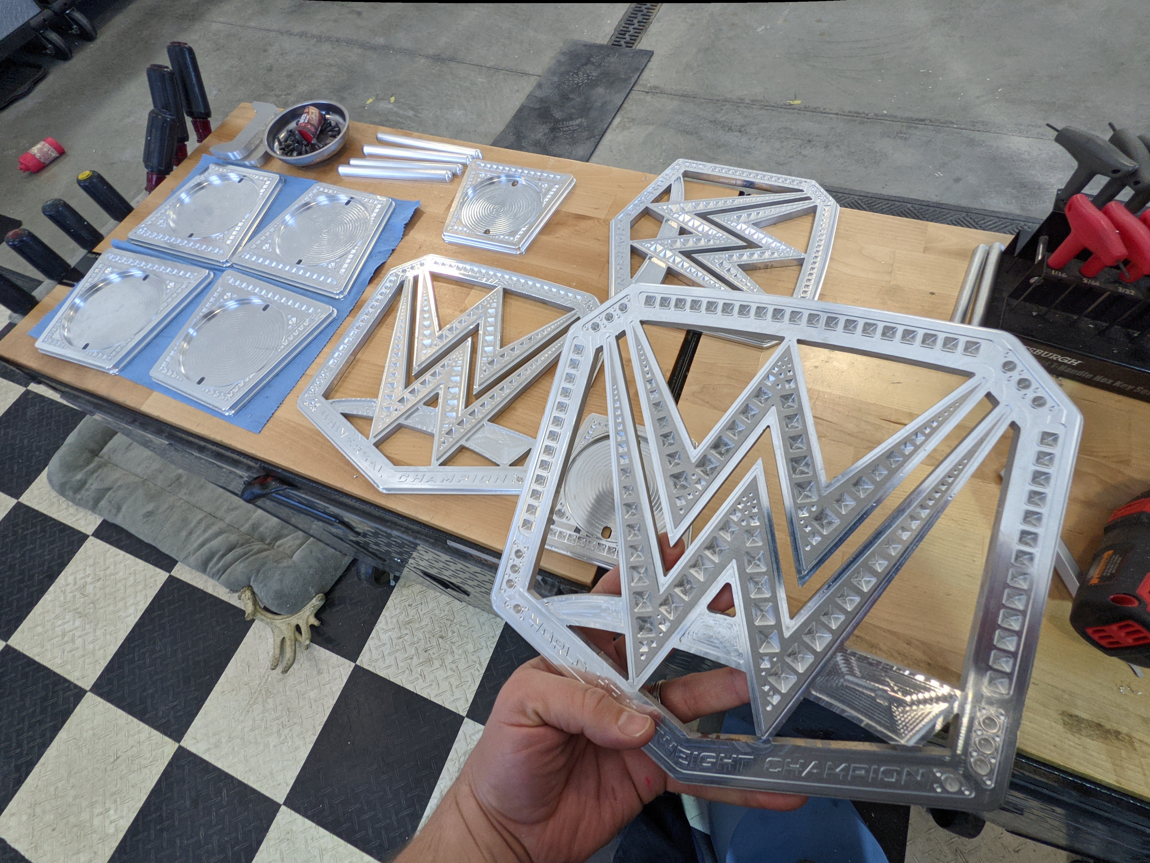 今季新作　完売商品　CHAPLIN MESSAGE LOGO BELT Ameri（アメリ）の「CHAPLIN MESSAGE LOGO BELT（ベルト）」 - WEAR