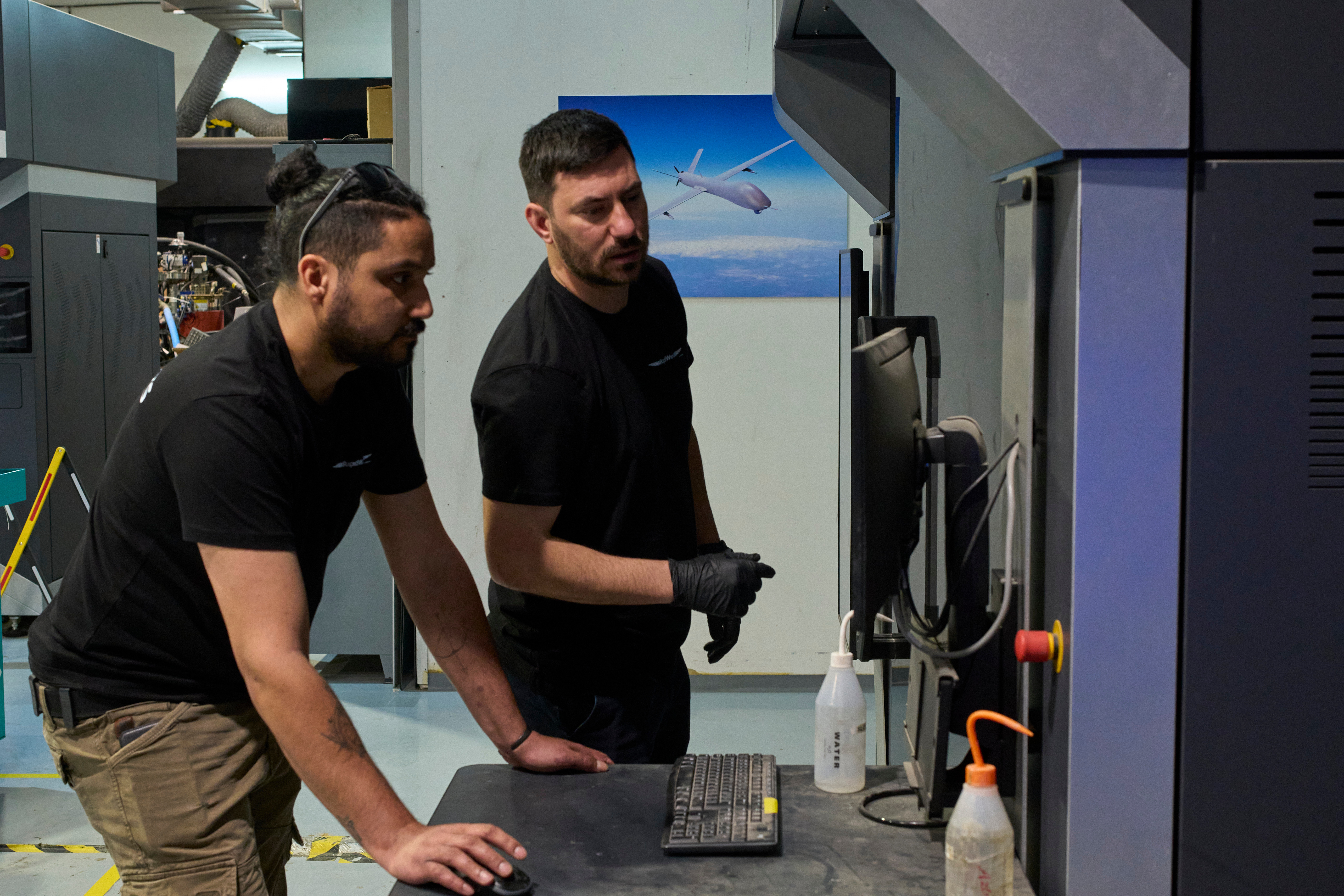 These Unique 3D Printers Are Making Large Military Drone Parts
