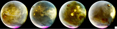 This image provided by NASA shows four-in-one photos of Mars taken by NASA's Maven spacecraft that's been orbiting the red planet since 2014? Maven is no more, NASA just declared it dead.
