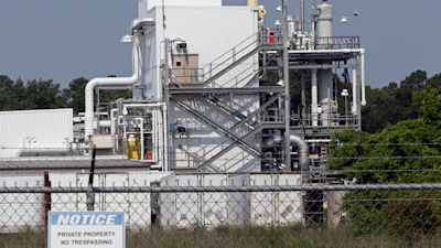 The Chemours Company's PPA facility at the Fayetteville Works plant near Fayetteville, N.C., June 15, 2018.