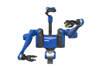 The MR-X from Mantis Robotics is a biomimetic dual-arm robot.