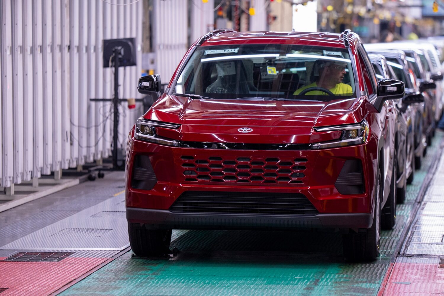 Toyota's Georgetown plant in Kentucky began production of the all-new RAV4 Hybrid.