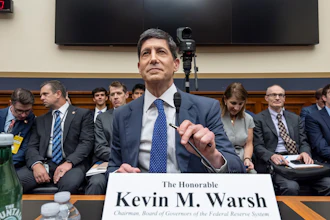 Federal Reserve Chairman Kevin Warsh appears before the House Financial Services Committee, Washington, July 14, 2026.