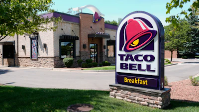 A Taco Bell location in Taylor, Mich., July 14, 2026.