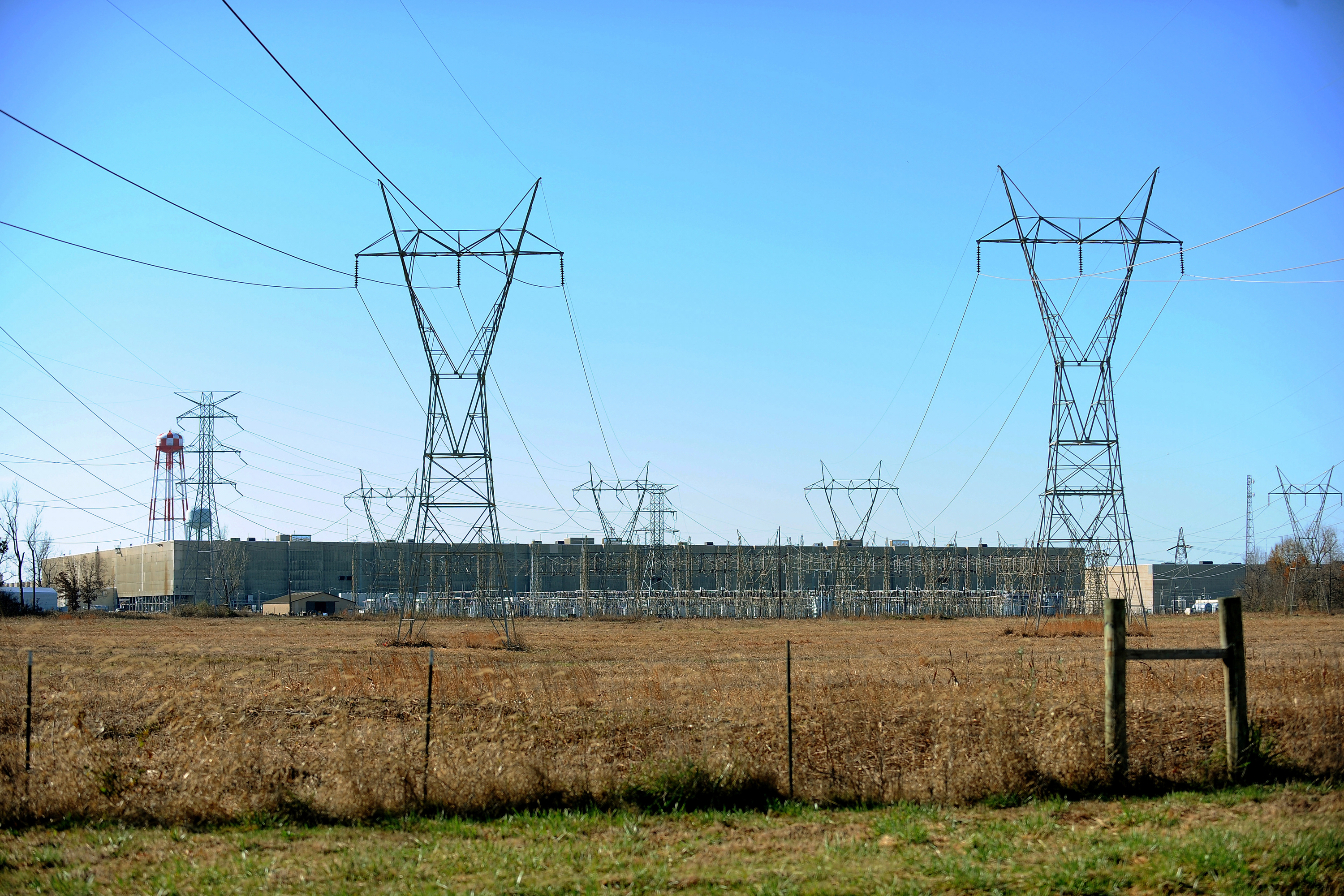 The Paducah Gaseous Diffusion Plant is seen near Paducah, Ky., Nov. 18, 2013.