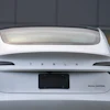 A Tesla vehicle is seen at a Tesla facility Wednesday, April 15, 2026, in Portland, Ore.