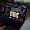 Faith Maeba, a student at Virginia Commonwealth University, shares an assignment for a Practical AI Synthesis course, Stafford, Va., July 20, 2026.