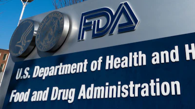 A sign for the U.S. Food and Drug Administration outside offices in Silver Spring, Md., Dec. 10, 2020.