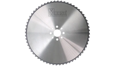 The M. K. Morse Company's M-Finity features chip breakers that prevent gullet clogging and chip buildup.
