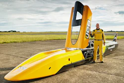 Jcb Hydromax With Driver Wing Commander Andy Green Obe At Raf Wittering 21x9