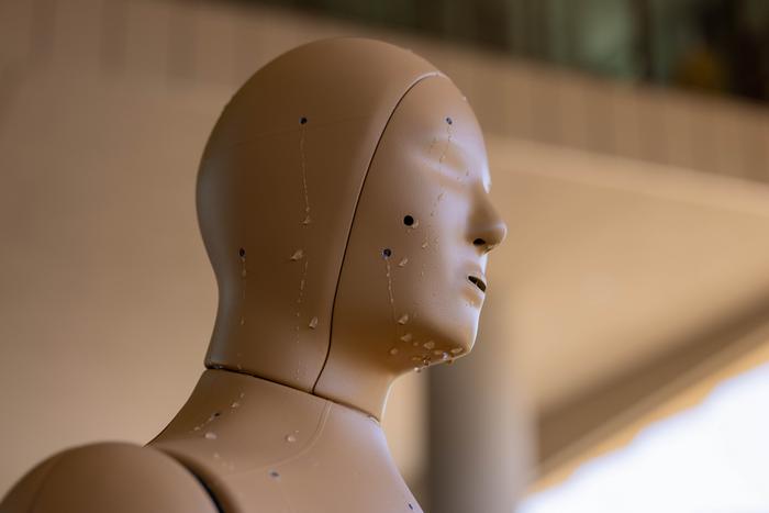 ANDI the sweating manikin helps ASU researchers discover the secrets of sweating.