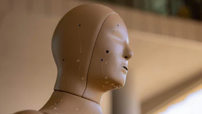 ANDI the sweating manikin helps ASU researchers discover the secrets of sweating.