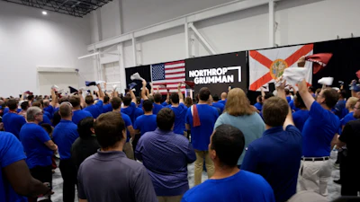 Northrop Grumman employees celebrated a new Florida facility with federal, state and local officials during an employee engagement event.