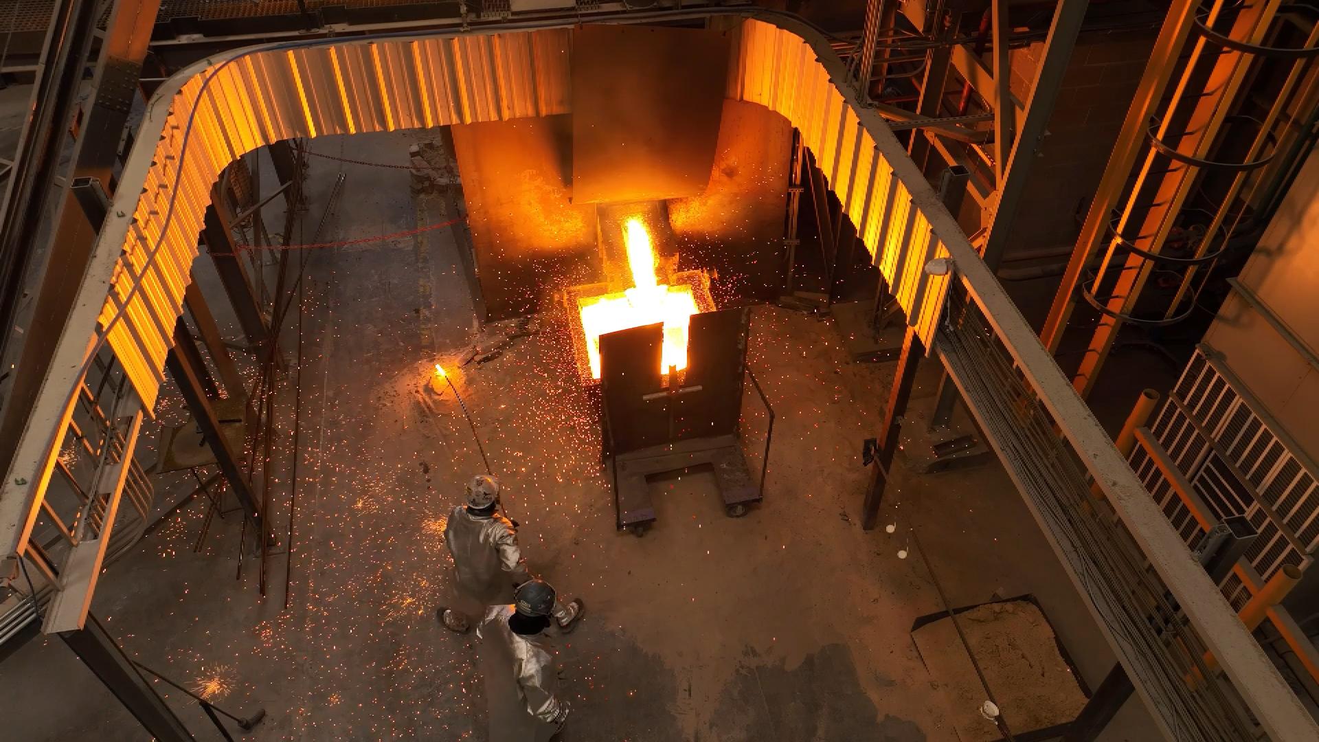 Hertha Metals Tapping