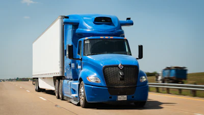 International Driverless Three Quarter Pass Side
