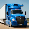 International Driverless Three Quarter Pass Side