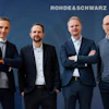 From left: Dr. Thomas Bohne (Rohde & Schwarz), Dr. Kai-Uwe Storek (Neosat), Dr. Robert Wünsche (Phytronic) and Dr. Steffen Bittner (INRADIOS).