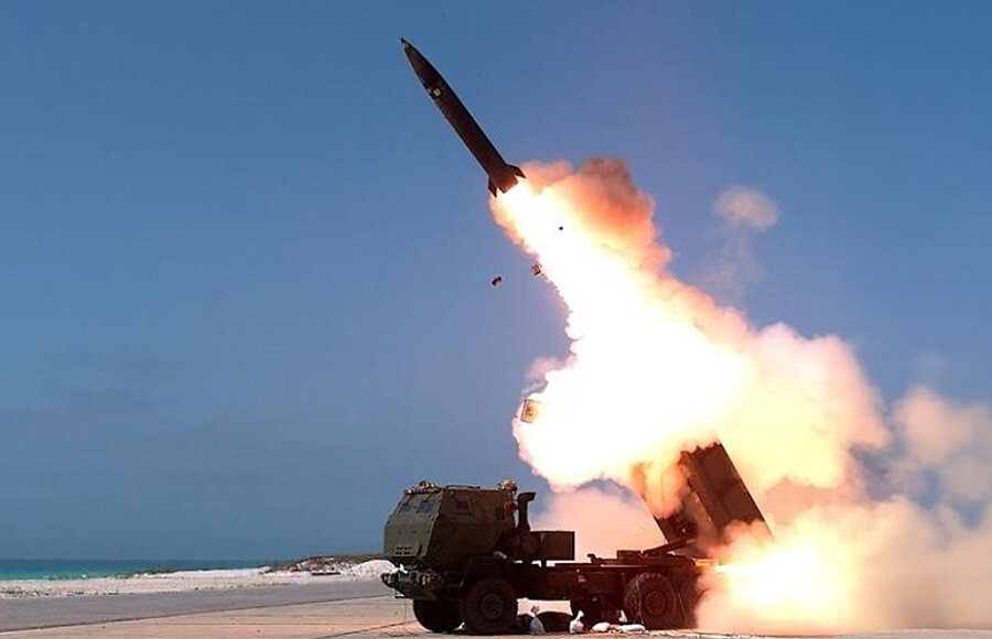 Lockheed Martin launches a precision strike missile during an August flight test.