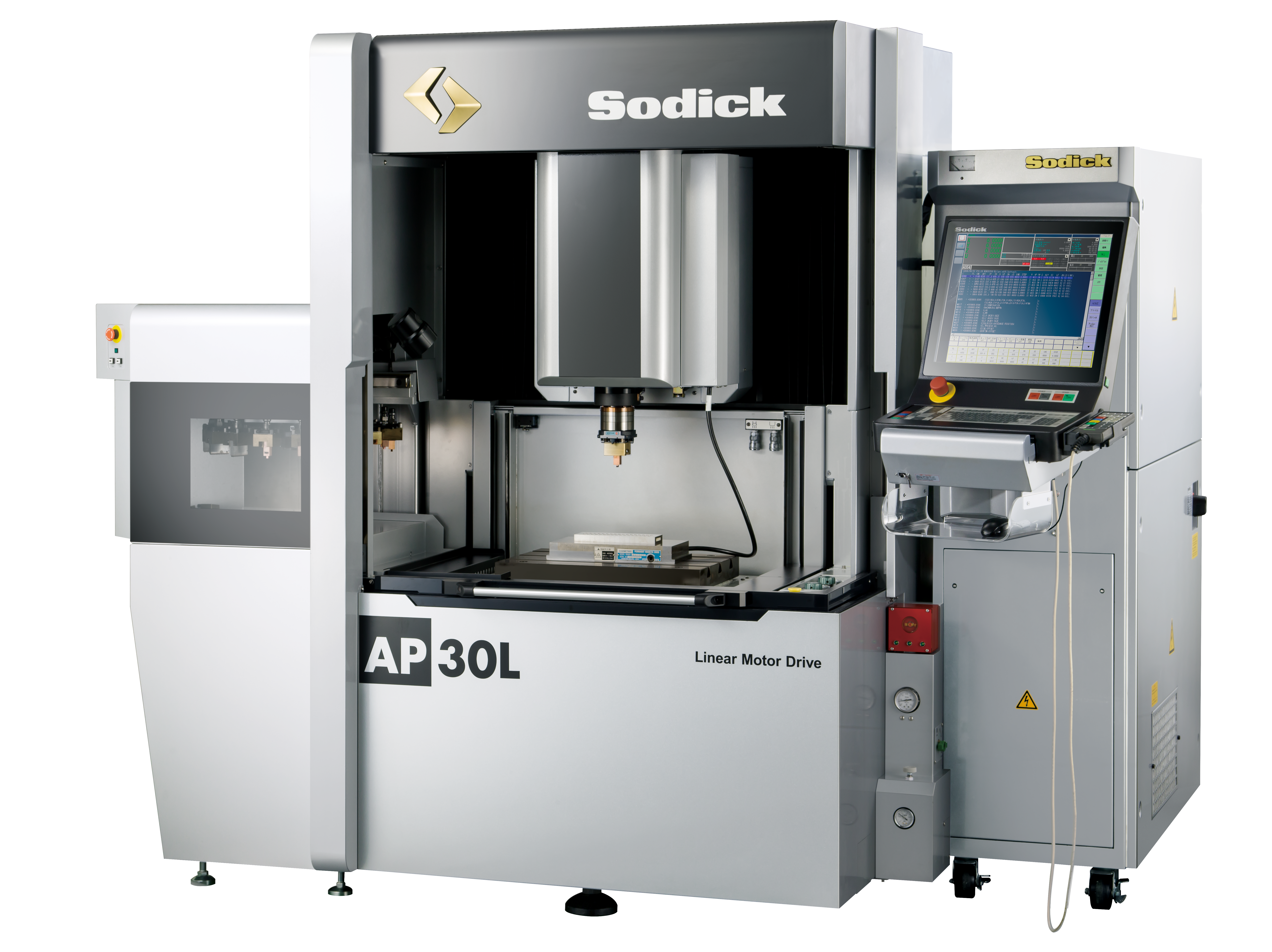 Sodick AP30L industrial 3D printer with linear motor drive and integrated control system