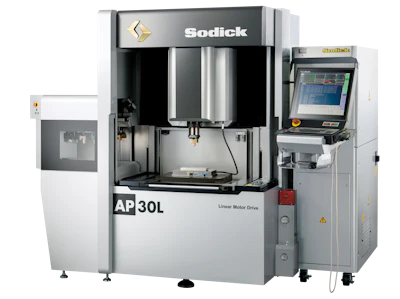 Sodick AP30L 3D printer with linear motor drive and integrated control station
