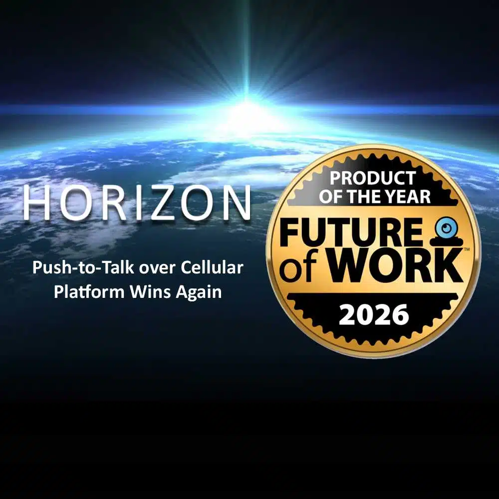 Horizon push-to-talk platform wins Future of Work 2026 Product of the Year award