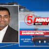 Bandish Patel, Director of Process Industrial Division at Spraying Systems Co., featured in '5 Minutes with Ien' interview segment about evaporative cooling systems.