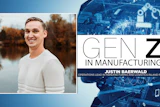 Justin Baerwald, Operations Lead in Manufacturing and Logistics Inland Packaging, featured in Gen Z in Manufacturing profile