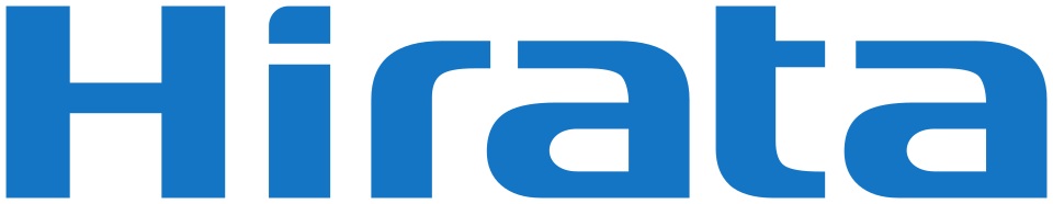 Hirata blue wordmark logo