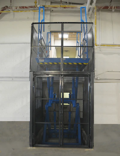 Caged Inventory Area How Vertical Lifting Strategies Enable Facilities to Grow Up — Not Out ...