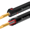 Two Walther soldering irons with black handles, gold tips, and red accents displayed side by side